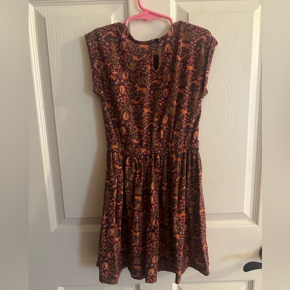 Cynthia Rowley Brown and Pink Mini Dress - Picture 4 of 5